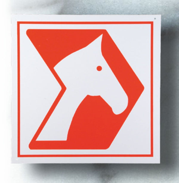 Carteles de aviso - Cabeza de caballo